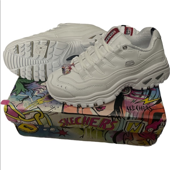 𝚂𝙺𝙴𝙲𝙷𝙴𝚁𝚂 - 𝚂𝙿𝙾𝚁𝚃𝚂 - 𝚂𝚒𝚣𝚎 8.5 - 𝙽𝚎𝚟𝚎𝚛 𝚆𝚘𝚛𝚗 - 𝙽𝚆𝚃 - Picture 4 of 4